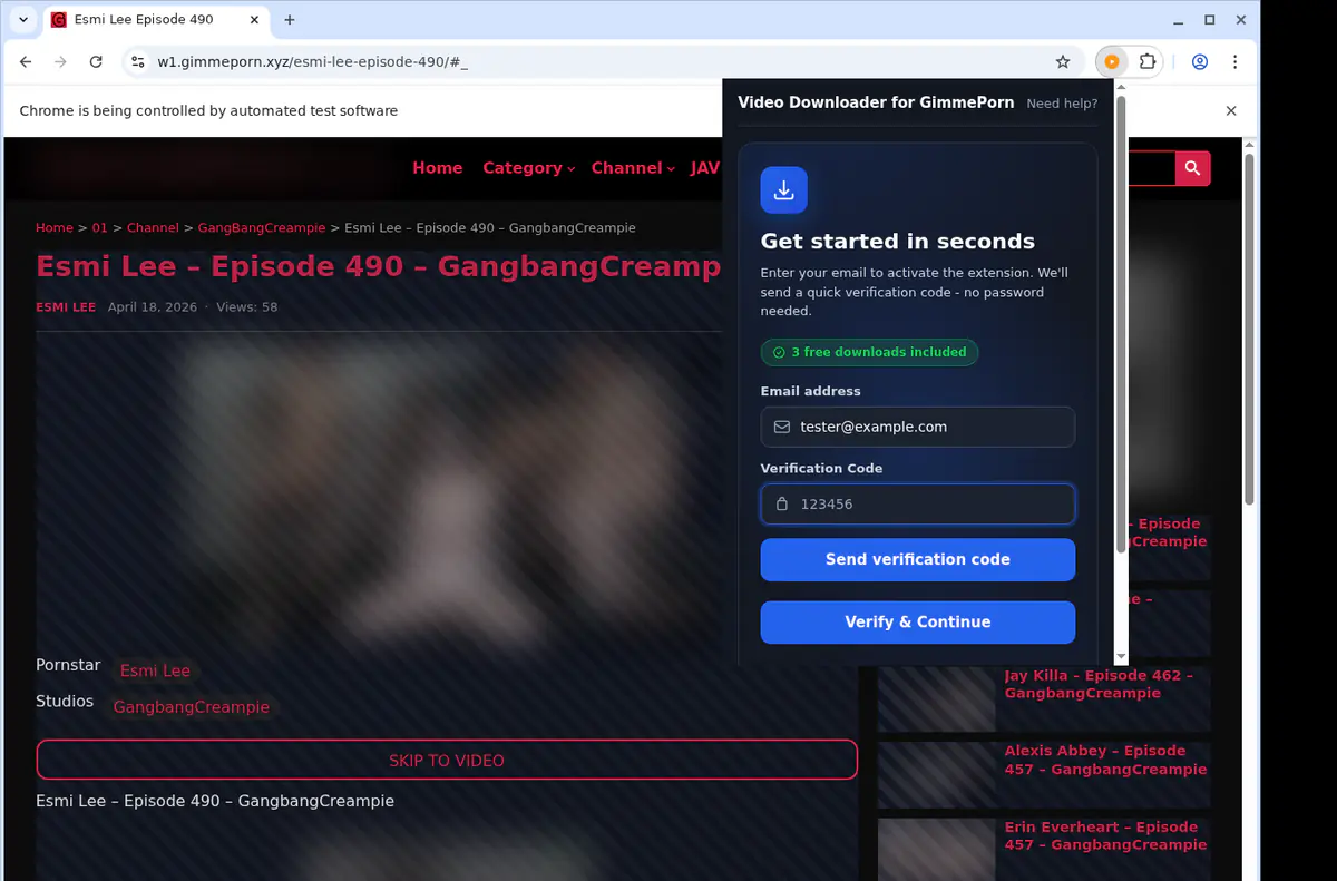 Gimmeporn Video Downloader screenshot 4